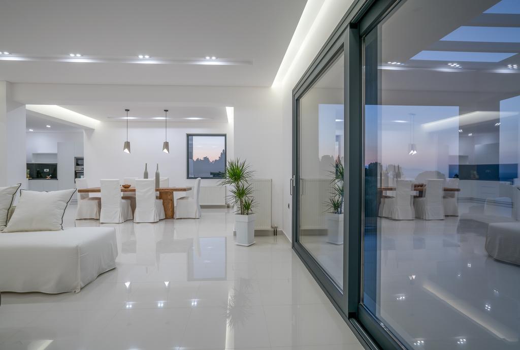 Bianca Luxury Villa - Private Heated Pool Akrotíri Kültér fotó