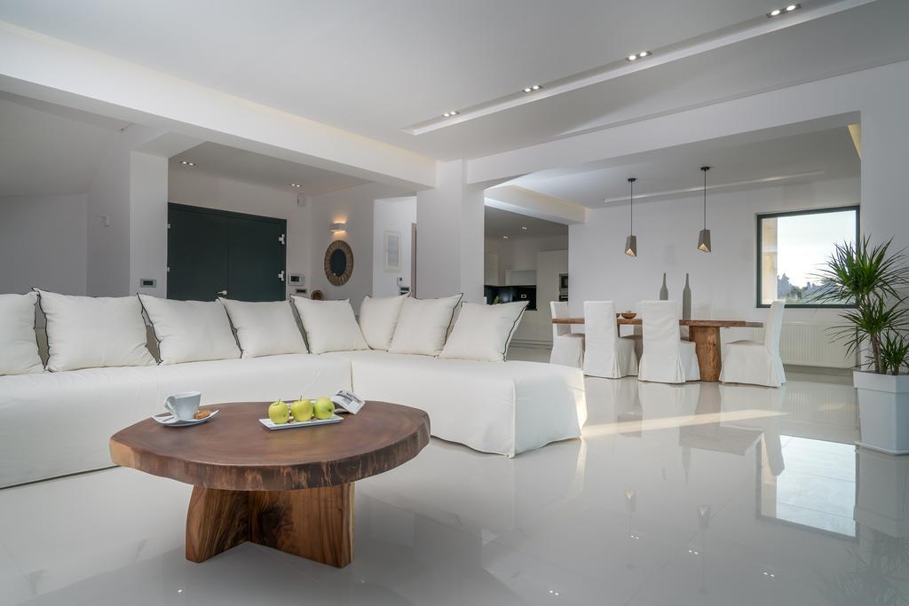 Bianca Luxury Villa - Private Heated Pool Akrotíri Kültér fotó